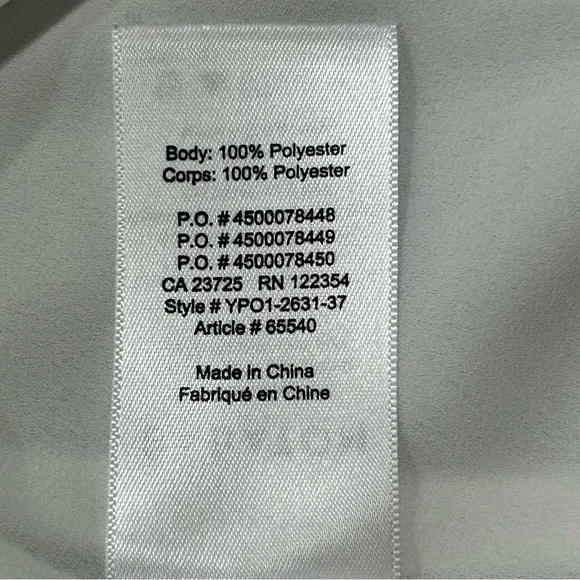 ARITZIA BABATON White Tadema Long Sleeve Blouse in Women's Size Medium - Picture 7 of 7